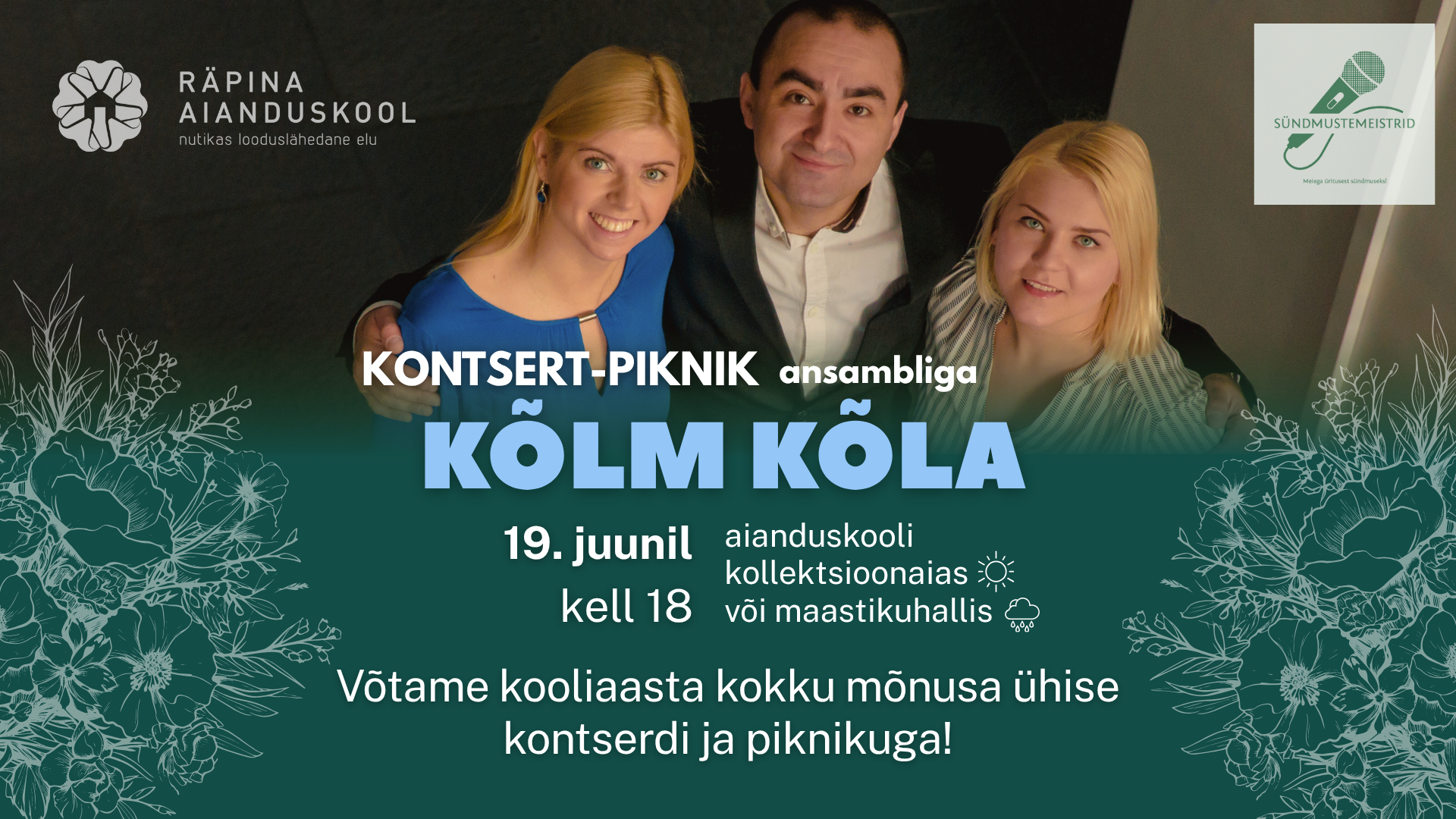 Kontsert-piknik 19. juunil