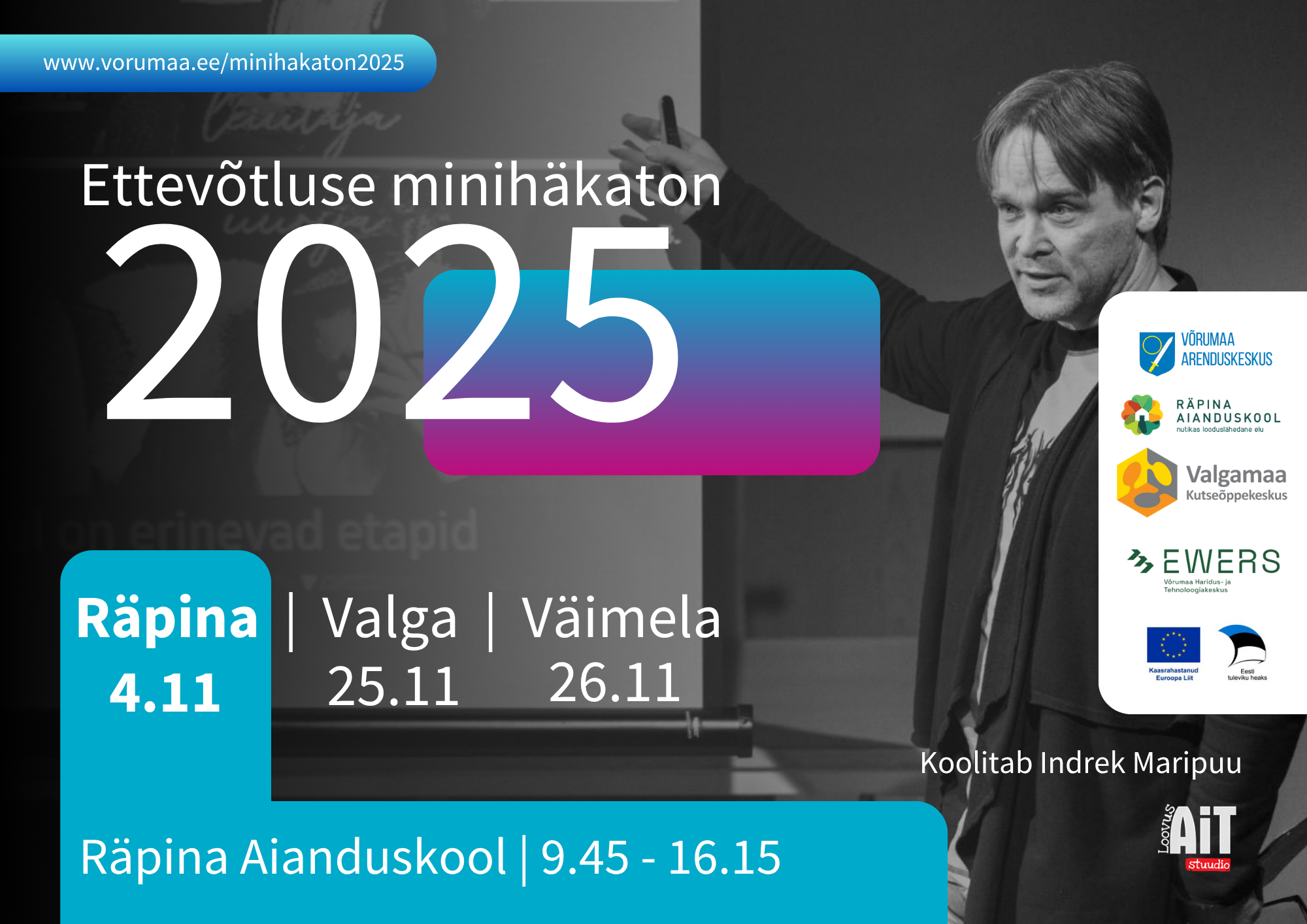 Ettevõtluse minihäkaton 4. novembril