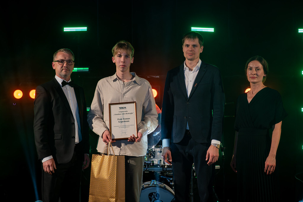 Aianduse tulevikutegija tunnustus Pent Joonas Kopelmanile